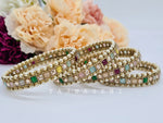 Load image into Gallery viewer, SHREYA - set of 4 bangles (multicolour)
