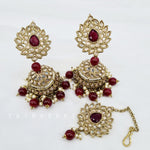 Load image into Gallery viewer, VEDHA jimikkis + tikka set
