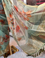 Load image into Gallery viewer, Soft Organza Floral Series - Mint
