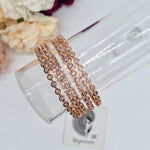 Load image into Gallery viewer, NIMISHA bangles - Rosegold

