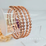 Load image into Gallery viewer, NIMISHA bangles - Rosegold
