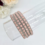 Load image into Gallery viewer, PACHI - set of 4 bangles (peach)
