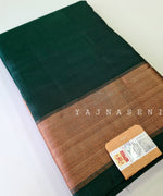 Load image into Gallery viewer, Sacramento - Pure Kanjivaram Silk Saree with Copper Zari

