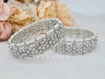 Load image into Gallery viewer, LEILA - pair of kada (silver)

