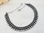 Load image into Gallery viewer, Oxidised silver necklace
