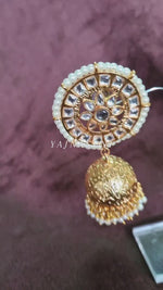 Load and play video in Gallery viewer, NILA Jhumkas
