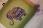 Load image into Gallery viewer, Lil' Elephant on Green
