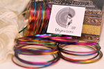 Load image into Gallery viewer, Metallic Bangles - Multicolour
