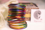 Load image into Gallery viewer, Metallic Bangles - Multicolour
