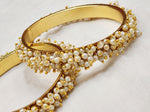 Load image into Gallery viewer, AAHANA - pair of kada , clustered mini pearls
