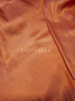 Load image into Gallery viewer, Soft silk banarasi x Copper Zari Saree - Coral Peach
