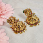 Load image into Gallery viewer, MYTHILI jimikkis (rani x green)
