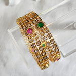 Load image into Gallery viewer, DHRUVIKA - pair of kada (white)
