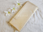 Load image into Gallery viewer, Kubera Pattu x Gold Zari Saree - Vanilla
