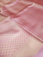 Load image into Gallery viewer, Floral x Kubera Pattu Saree - Pink
