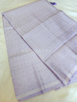 Load image into Gallery viewer, Banarasi Soft Silk Saree - Lavender x Lilac
