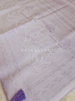Load image into Gallery viewer, Banarasi Soft Silk Saree - Lavender x Lilac
