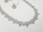 Load image into Gallery viewer, DIANA (necklace) - silver x pink
