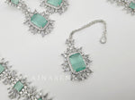 Load image into Gallery viewer, DIANA (necklace) - silver x mint
