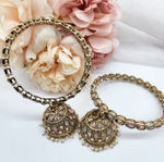 Load image into Gallery viewer, DIYA - pair of jimikki bangles (mint x pink)
