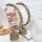 Load image into Gallery viewer, DIYA - pair of jimikki bangles (mint x pink)
