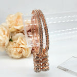 Load image into Gallery viewer, SUNITHA - set of 4 bangles (rose gold)
