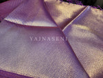 Load image into Gallery viewer, Banarasi Soft Silk Saree x Light Gold Zari - Violet
