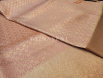 Load image into Gallery viewer, Banarasi Soft Silk Saree x Light Gold Zari - Light Pink
