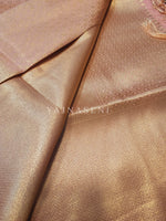 Load image into Gallery viewer, Banarasi Soft Silk Saree x Light Gold Zari - Light Pink
