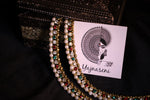 Load image into Gallery viewer, Anklet - Red Green stones (Gold)

