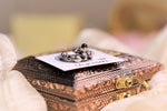 Load image into Gallery viewer, Trishul Ring - Black
