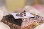 Load image into Gallery viewer, Trishul Ring - Rudraksha
