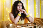 Load image into Gallery viewer, Matte Bangles - Yellow
